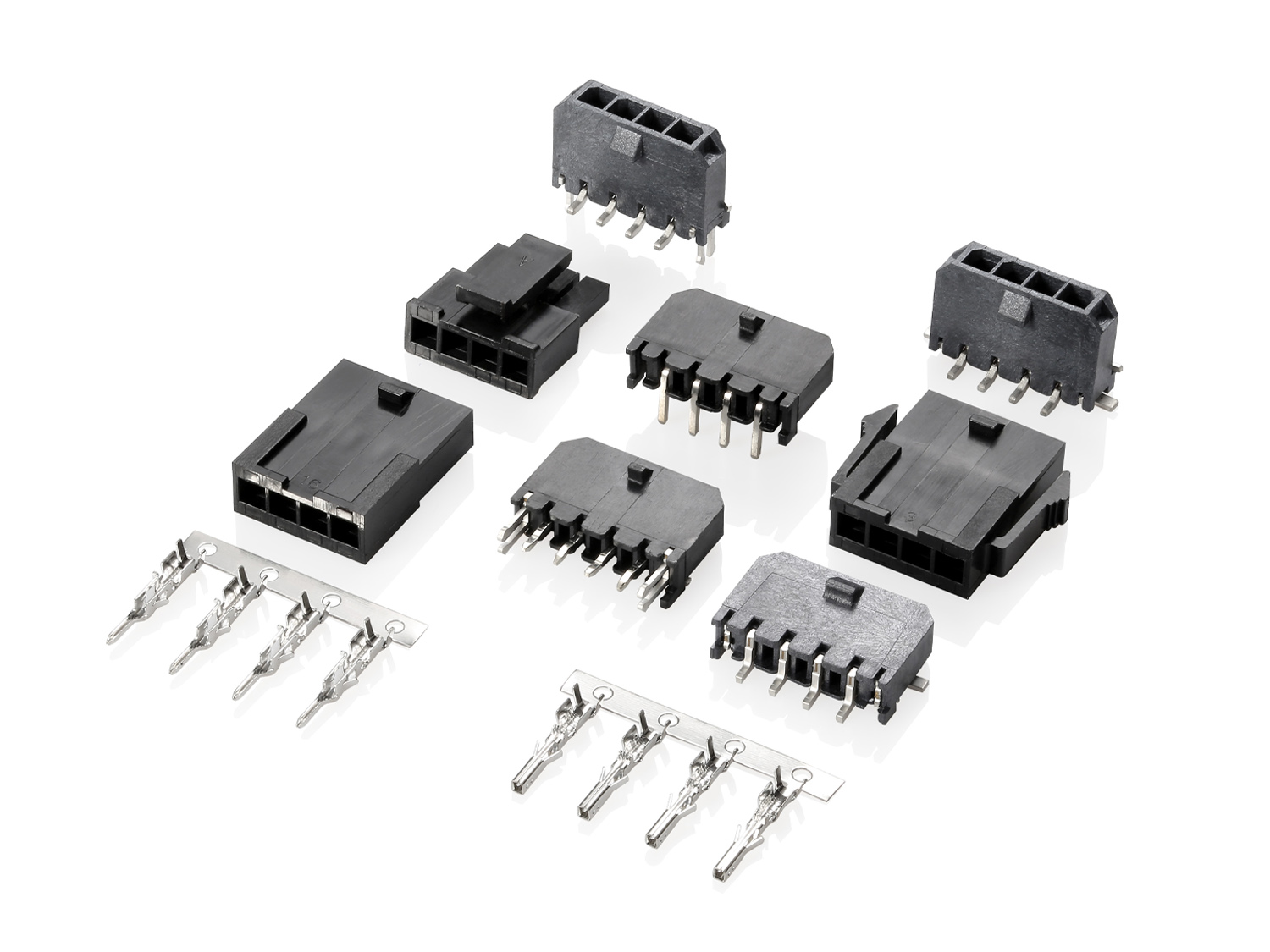 3025   Single Row Series 3.00mm Pitch (.118) Power Connectors
